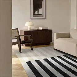 Uldtæppe - Peniche (creme/beige)