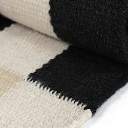 Uldtæppe - Peniche (creme/beige)