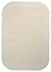 Uldtæppe - Puri Hand Tufted Wool Premium (creme/hvid)