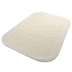 Uldtæppe - Puri Hand Tufted Wool Premium (creme/hvid)