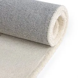 Uldtæppe - Puri Hand Tufted Wool Premium (creme/hvid)