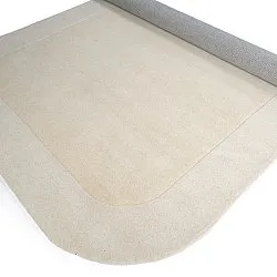 Uldtæppe - Puri Hand Tufted Wool Premium (creme/hvid)