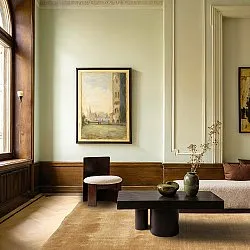 Uldtæppe - Rozel Handloom Wool Premium (beige)