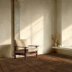 Uldtæppe - Rozel Handloom Wool Premium (brun)