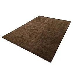 Uldtæppe - Rozel Handloom Wool Premium (brun)