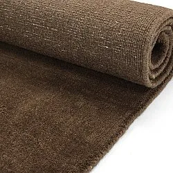 Uldtæppe - Rozel Handloom Wool Premium (brun)