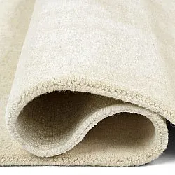 Uldtæppe - Rozel Handloom Wool Premium (fløde)