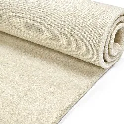 Uldtæppe - Rozel Handloom Wool Premium (fløde)