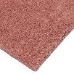 Uldtæppe - Rozel Handloom Wool Premium (støvet rød)