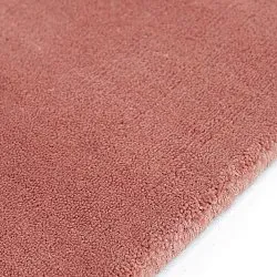 Uldtæppe - Rozel Handloom Wool Premium (støvet rød)