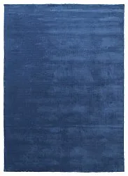 Uldtæppe - Rozel Handloom Wool Premium (marineblå)
