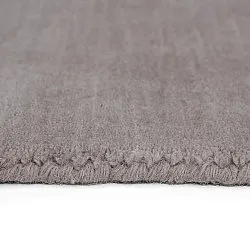 Uldtæppe - Rozel Handloom Wool Premium (lys taupe)
