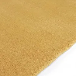 Uldtæppe - Rozel Handloom Wool Premium (okker)