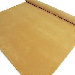 Uldtæppe - Rozel Handloom Wool Premium (okker)