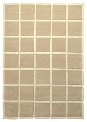 Uldtæppe - Syl Hand Tufted Wool Premium (beige/creme)