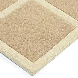 Uldtæppe - Syl Hand Tufted Wool Premium (beige/creme)