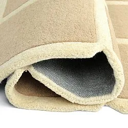 Uldtæppe - Syl Hand Tufted Wool Premium (beige/creme)