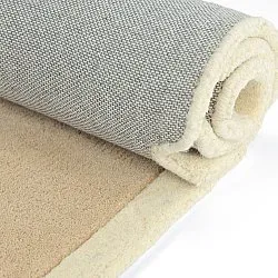 Uldtæppe - Syl Hand Tufted Wool Premium (beige/creme)
