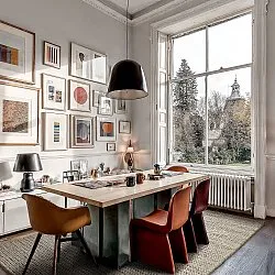 Uldtæppe - Talvia Braided Wool (grå)