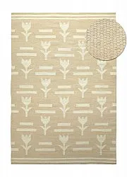 Uldtæppe - Tomar (beige/creme)