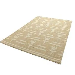 Uldtæppe - Tomar (beige/creme)
