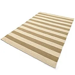 Uldtæppe - Torquay (hvid/beige)