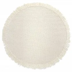 Runde tæpper - Pike (cream)