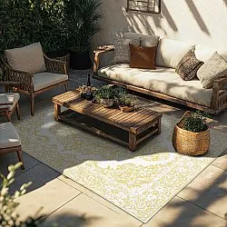 Tæpper til indendørs/udendørs brug - Boyd (gul)