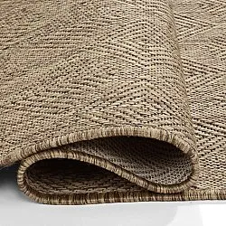 Tæpper til indendørs/udendørs brug - Caldwell (brun)