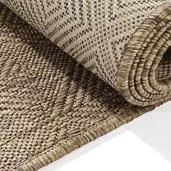 Tæpper til indendørs/udendørs brug - Caldwell (brun)