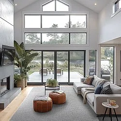 Tæpper til indendørs/udendørs brug - Tromsø (brun)