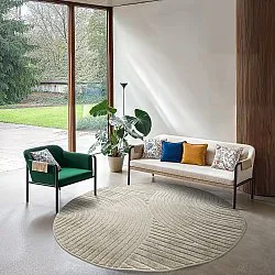 Rundt tæppe - Indoor/Outdoor Devon (beige)