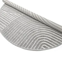 Rundt tæppe - Indoor/Outdoor Devon (grå)