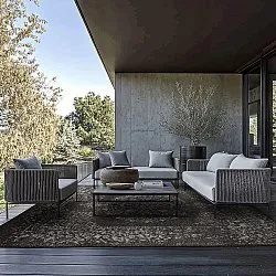 Tæpper til indendørs/udendørs brug - Ellstin (sort)