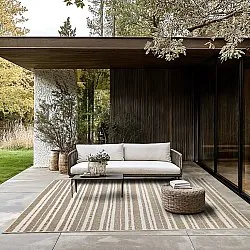 Tæpper til indendørs/udendørs brug - Ethan (jute)