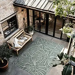 Tæpper til indendørs/udendørs brug - Francis (grøn)