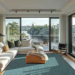 Tæpper til indendørs/udendørs brug - Monsanto (grøn)