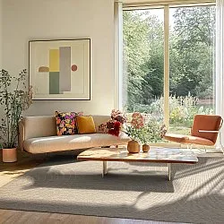 Tæpper til indendørs/udendørs brug - Hayden (beige)