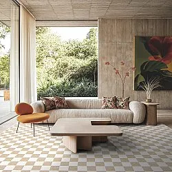 Tæpper til indendørs/udendørs brug - Lucida (beige)