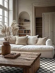 Tæpper til indendørs/udendørs brug - Lucida (sort)