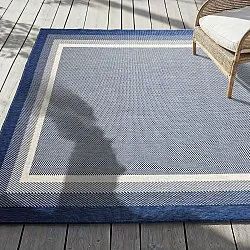 Tæpper til indendørs/udendørs brug - Mason (blå)