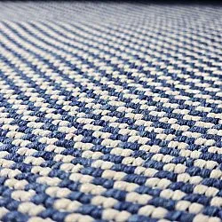 Tæpper til indendørs/udendørs brug - Mason (blå)