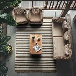 Tæpper til indendørs/udendørs brug - Riley (beige)