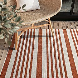 Tæpper til indendørs/udendørs brug - Riley (orange)