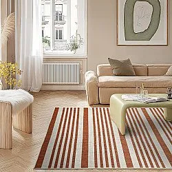 Tæpper til indendørs/udendørs brug - Riley (orange)