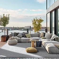 Tæpper til indendørs/udendørs brug - Monsaraz (grå)