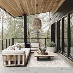 Tæpper til indendørs/udendørs brug - Sylvaine (beige)