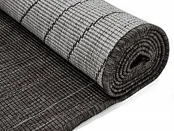 Tæpper til indendørs/udendørs brug - Hayden (sort)