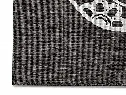 Tæpper til indendørs/udendørs brug - Raylan (sort)