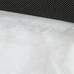Bølget Løber - Aranga Super Soft Fur (hvid)